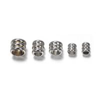 Stainless Steel Spacer Beads 304 Stainless Steel DIY original color Sold By Bag