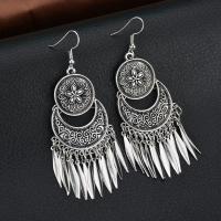 Zinc Alloy Drop Earrings fashion jewelry & for woman nickel lead & cadmium free Sold By Pair