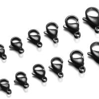 Titanium Alloy Karabijn, plated, DIY & verschillende grootte voor keus, zwart, 10pC's/Lot, Verkocht door Lot