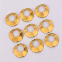 Ihåliga Brass Hängen, Mässing, Donut, DIY, ursprungliga färgen, nickel, bly och kadmium gratis, 20x0.40mm, Ca 100PC/Bag, Säljs av Bag