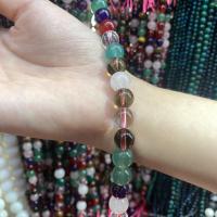 Gemstone Jewelry Beads Round DIY mixed colors Sold Per Approx 38 cm Strand