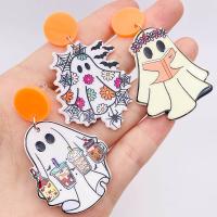 Nuovi gioielli caldi di Halloween e decorazioni, acrilico, fatto a mano, Design di Halloween & gioielli di moda & diversi modelli per la scelta & per la donna, Venduto da coppia