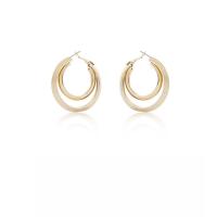 Iron Earring fashion jewelry nickel lead & cadmium free Sold By Pair