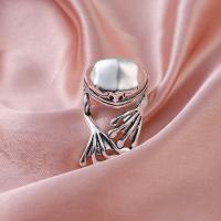 Zinklegering ringen, Zinc Alloy, silver plated, mode sieraden & uniseks, nikkel, lood en cadmium vrij, Verkocht door PC