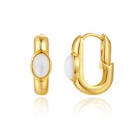 Brass Leverback Earring plated fashion jewelry & for woman nickel lead & cadmium free Sold By Pair