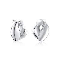 925 Sterling Silver Stud Earrings fashion jewelry & for woman nickel lead & cadmium free Sold By Pair