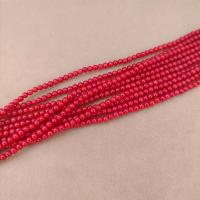 Synthetische koraalkralen, Synthetische Coral, Ronde, DIY & verschillende grootte voor keus, meer kleuren voor de keuze, Per verkocht Ca 38 cm Strand