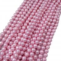 South Sea Shell Kralen, Shell Pearl, Ronde, DIY & verschillende grootte voor keus, roze, Per verkocht Ca 38 cm Strand