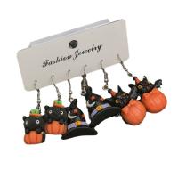 Acryl Ohrring-Set, Halloween Schmuck & verschiedene Stile für Wahl & für Frau, earring length 10-40mm, verkauft von setzen