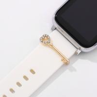 Zinklegierung Watch Band Finding, Schlüssel, für Apfel-watch & unisex & verschiedene Stile für Wahl & mit Strass, keine, frei von Nickel, Blei & Kadmium, verkauft von PC