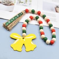 Christmas Decoration Hemu Beads with Linen Christmas Design & multifunctional Hanging cm Sold By PC