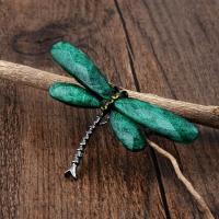 Resin Brooch Dragonfly for woman & with rhinestone Sold By PC