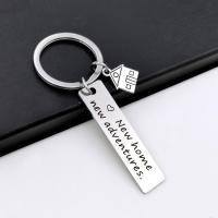 Stainless Steel Key Clasp 304 Stainless Steel fashion jewelry nickel lead & cadmium free Ring mm Sold By PC