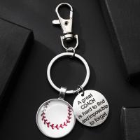 ステンレススチールキークラスプ, 304ステンレススチール, ファッションジュエリー, ニッケル、鉛、カドミウムフリー, Key ring size:30mm, 売り手 パソコン