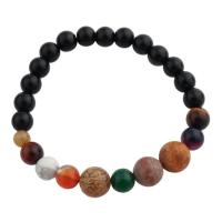 Agate Jewelry Bracelet fashion jewelry & Unisex 10.50mm Sold Per Approx 7.68 Inch Strand