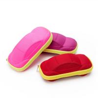 Glasses Case EVA portable & durable & dustproof & for children Random Color Approx Sold By Lot