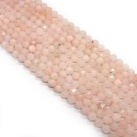 Φυσικό ροζ χαλαζία χάντρες, Rose Quartz, DIY & διαφορετικό μέγεθος για την επιλογή & πολύπλευρη, ροζ, Sold Per Περίπου 38 cm Strand