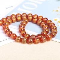 Agate Beads Round polished DIY Sold By Strand