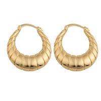 Brass Leverback Earring plated for woman golden Sold By Pair