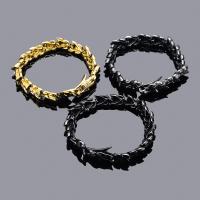 Titanium Steel Bracelet & Bangle plated fashion jewelry & for man Length Approx 8.66 Inch Sold By PC