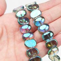 Fashion Glasperler, Glas, Bean, du kan DIY, flere farver til valg, 11x16mm, 5pc'er/Bag, Solgt af Bag