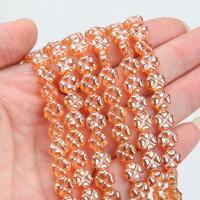 Fashion Glass Beads Four Leaf Clover DIY 8mm Approx Sold By Bag