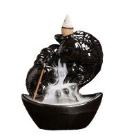 Backflow Incense Burner Porcelain half handmade durable Sold By PC