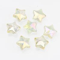 ファッション的ガラスビーズ, ガラス, 星, DIY, 無色, 13mm, 約 30パソコン/バッグ, 売り手 バッグ