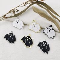 Ciondolo Halloween Moda, lega in zinco, fantasma, placcato, DIY & smalto, nessuno, 23x36mm, Venduto da PC