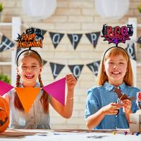 Nieuwe Hot Halloween sieraden en Decor, Non-wovens, met Plastic, half-plated, Halloween ontwerp & verschillende ontwerpen voor de keuze, Verkocht door PC