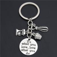 Zinc Alloy Key Clasp fashion jewelry nickel lead & cadmium free Key ring mm Sold By PC