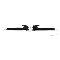 Katoenfluweel choker Ketting, met Acryl, Halloween Jewelry Gift & verschillende stijlen voor de keuze & voor vrouw, Lengte Ca 11.8 inch, Verkocht door PC