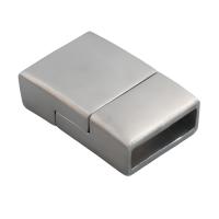 Nerezová ocel magnetické zavírání, 304 Stainless Steel, DIY, Původní barva, 22.50x14mm, Otvor:Cca 12.5x3.5mm, 5PC/Lot, Prodáno By Lot