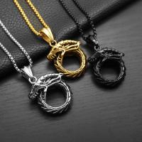 Stainless Steel Jewelry Necklace 304 Stainless Steel fashion jewelry & for man Sold By PC