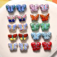 Porcelain Jewelry Beads Butterfly DIY Sold By PC