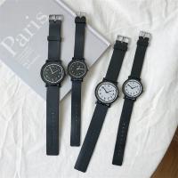 Unisex polshorloge, PVC-plastic, met Organisch glas & Zinc Alloy, waterdicht zonder water & Chinese beweging & uniseks, Dial diameter:45/38mm,thickness:8mm, Verkocht door PC