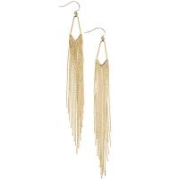 Sinc Alloy Tassel Earring, plátáilte, seanré & do bhean, dathanna níos mó le haghaidh rogha, 10x130mm, Díolta De réir Péire