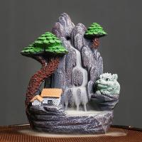 Backflow Incense Burner Resin half handmade for home and office & durable Sold By PC