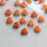 Résultats des cheveux, aventurine rouge, étoile, DIY, rouge, 12mm, Vendu par PC