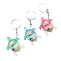 Resin Key Lås, med Zinc Alloy, Turtle, Unisex, flere farver til valg, 54x44x17mm, 6pc'er/Lot, Solgt af Lot