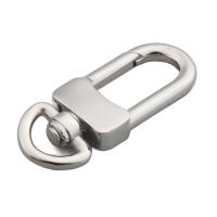 Z nerezové oceli Key zavírací, 304 Stainless Steel, DIY, Původní barva, 34x14mm, Otvor:Cca 9x3mm, 5PC/Lot, Prodáno By Lot