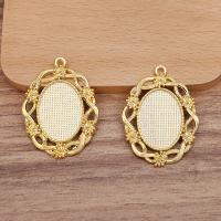 Zinc Alloy Pendant Cabochon Setting plated DIY nickel lead & cadmium free Approx Sold By Bag