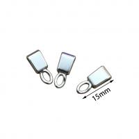 Zinc Alloy Jewelry Clasp plated DIY original color Sold By PC