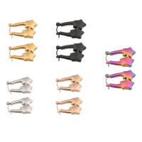 Stainless Steel Lever Back Earring 304 Stainless Steel Vacuum Ion Plating fashion jewelry & for woman Sold By Pair