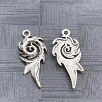 Zinc Alloy Pendants silver color plated DIY Sold By PC