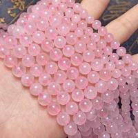 Korálky přírodní Rose Quartz, Kolo, DIY & různé velikosti pro výběr, růžový, Prodáno By Strand