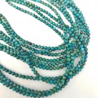 Turquoise Beads Natural Turquoise Round DIY green Sold By Strand