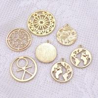 Zinc Alloy Pendants plated DIY nickel lead & cadmium free Sold By Bag