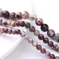 Gemstone Jewelry Beads Tourmaline Round DIY mixed colors Sold By Strand