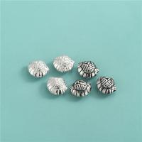 925 Sterling Silver Beads plated DIY Sold By PC